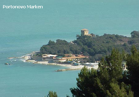 Vacanta in Portonovo, Marken, vacante de vis, calatorie, insule si locuri de scufundat, top plaje de vis