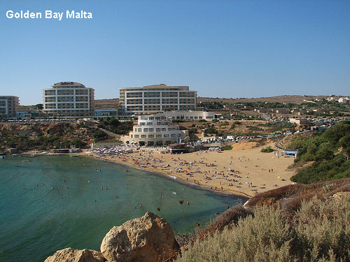 Vacanta in Golden Bay, Malta, vacante de vis, calatorie, insule si locuri de scufundat, top plaje de vis