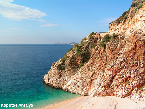 Vacanta in Kaputas, Antalya, vacante de vis, calatorie, insule si locuri de scufundat, top plaje de vis