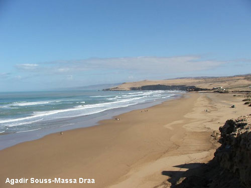 Vacanta in Agadir Souss-Massa Draa, vacante de vis, calatorie, insule si locuri de scufundat, top plaje de vis