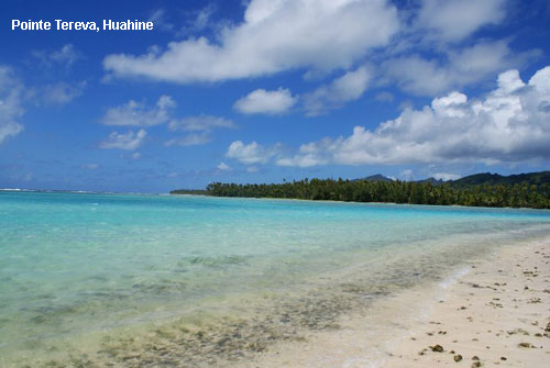 Vacanta in Pointe Tereva, Huahine, vacante de vis, calatorie, insule si locuri de scufundat, top plaje de vis